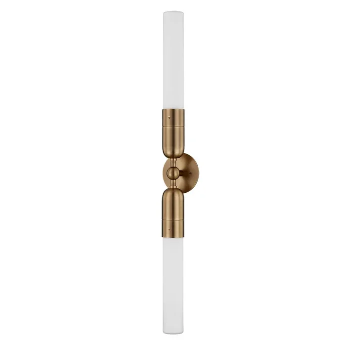 Troy Lighting – B1421-PBR – Two Light Wall Sconce – Darby – Patina Brass – B1421PBR