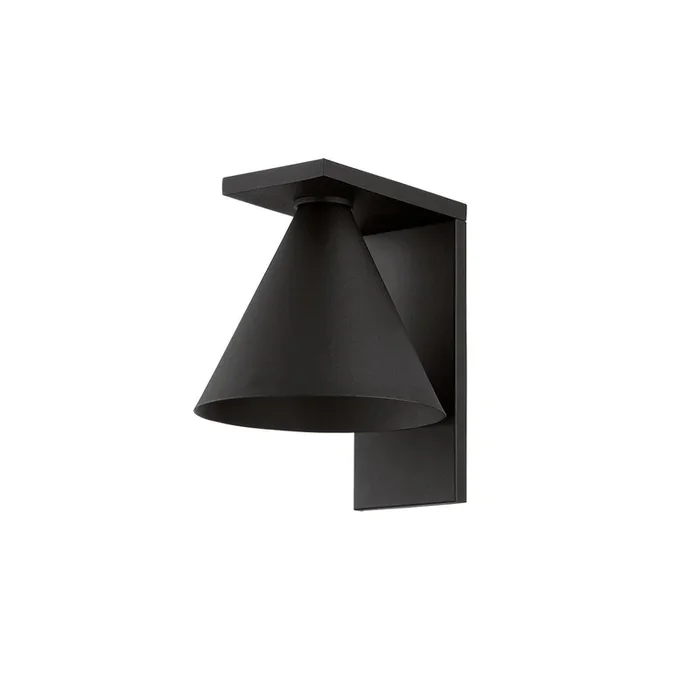 Troy Lighting – B3909-TBK – One Light Outdoor Wall Sconce – Sean – Textured Black – B3909TBK