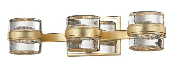Troy Lighting – B5683-GL – Three Light Bath And Vanity – Splash – Gold Leaf – B5683GL