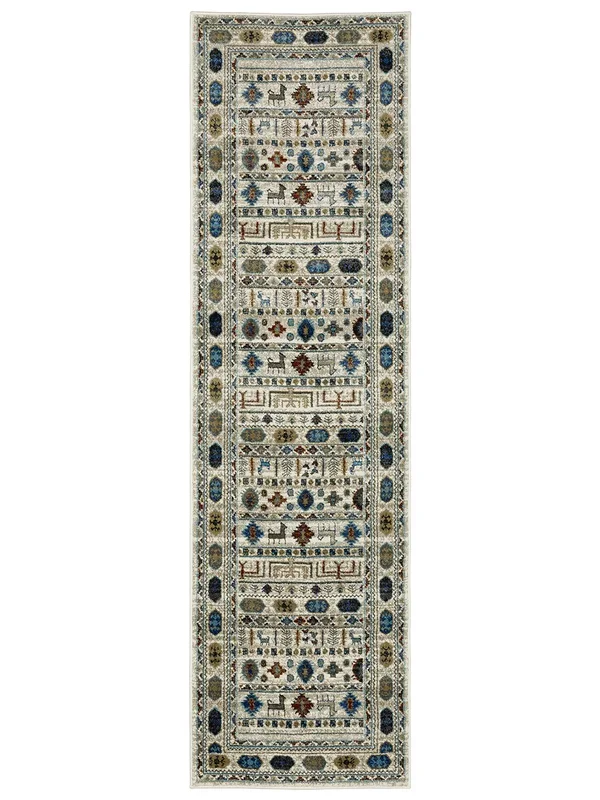 Venice 2’3″ x 7’6″ Ivory Rug
