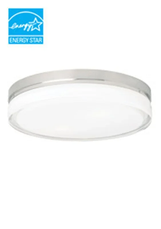Visual Comfort Modern – 700CQLS-LED – LED Flush Mount – Cirque – Satin Nickel – 700CQLSLED