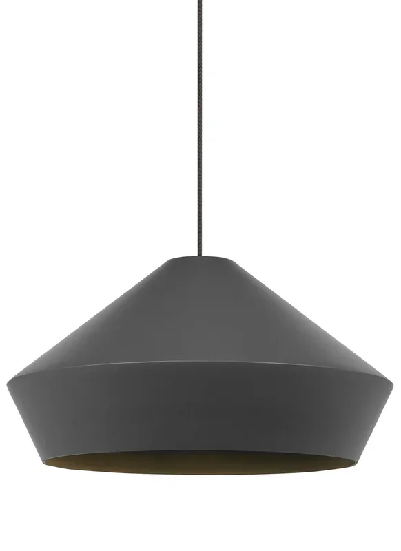 Visual Comfort Modern – 700FJBMLYZ – One Light Pendant – Brummel – Antique Bronze – 700FJBMLYZ