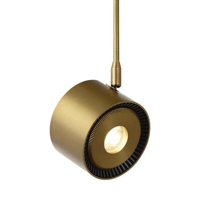 Visual Comfort Modern – 700MPISO8275012R-LED – LED Head – ISO – Aged Brass – 700MPISO8275012RLED