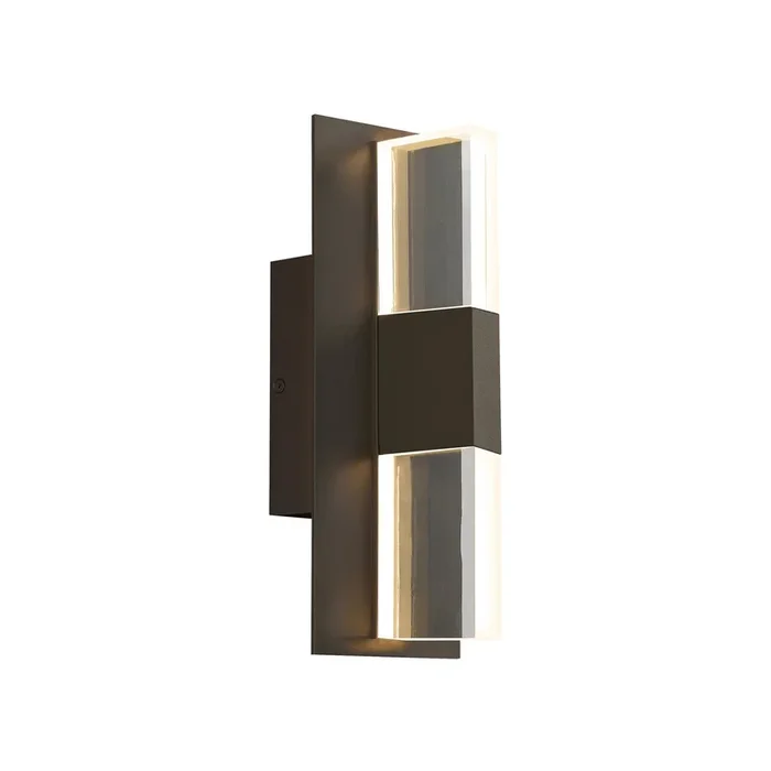 Visual Comfort Modern – 700OWLYT82712DZUNVSLF – LED Outdoor Wall Lantern – Lyft – Bronze – 700OWLYT82712DZUNVSLF
