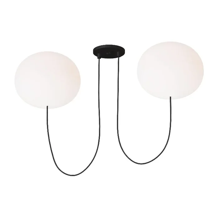 Visual Comfort Modern – PBCH36627OPB – LED Chandelier – Helium – Matte Black – PBCH36627OPB