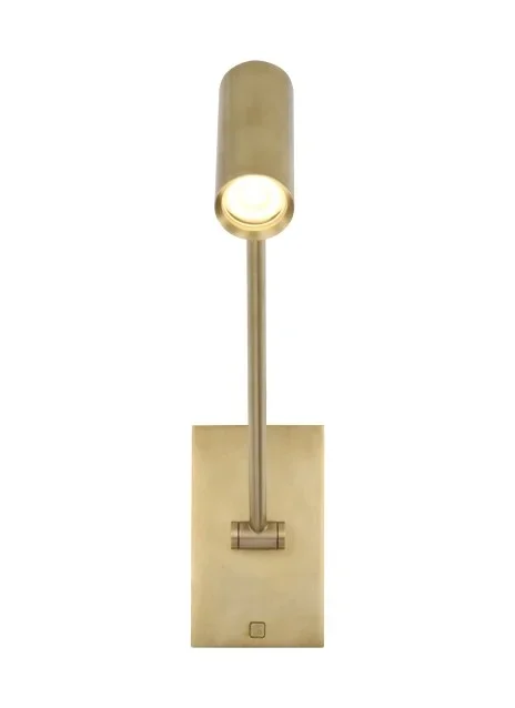 Visual Comfort Modern – SLTS14530NB – LED Wall Sconce – Ponte – Natural Brass – SLTS14530NB