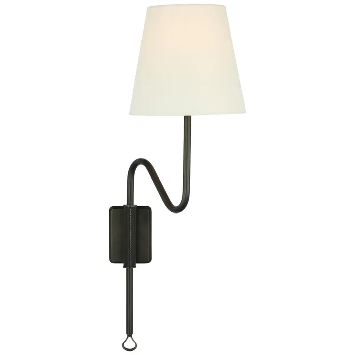 Visual Comfort Signature – LED Wall Sconce – Griffin – AL2008BZCHCL