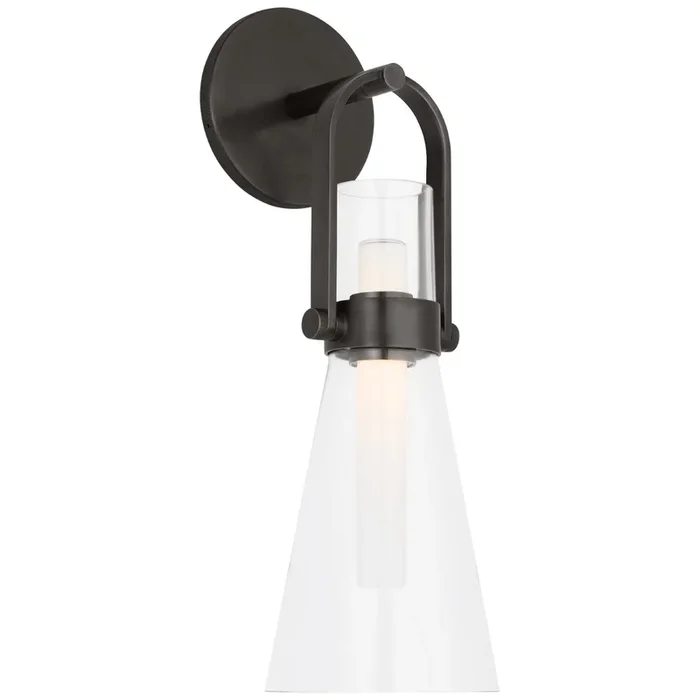 Visual Comfort Signature – LED Wall Sconce – Larkin – IKF2450BZCG