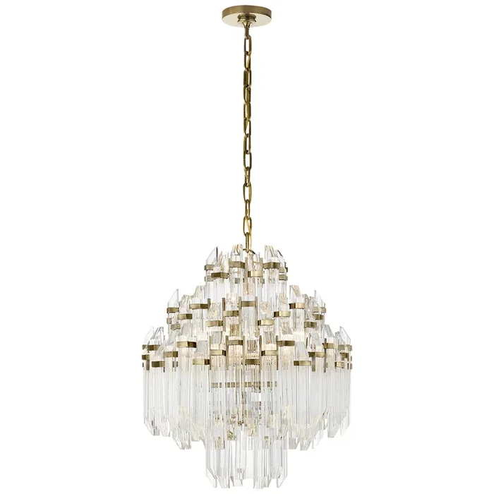 Visual Comfort Signature – Six Light Chandelier – Adele