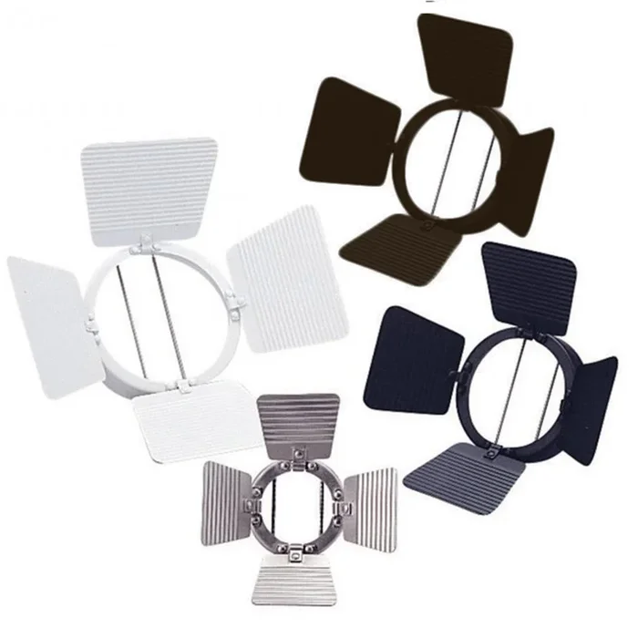 W.A.C. Lighting – PAR20BD-BK – LED Track Head – Barn Door – Black – PAR20BDBK