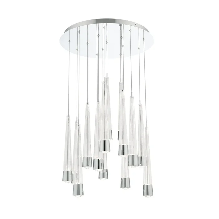 W.A.C. Lighting – PD-59415R-CH – LED Chandelier – Quill – Chrome – PD59415RCH