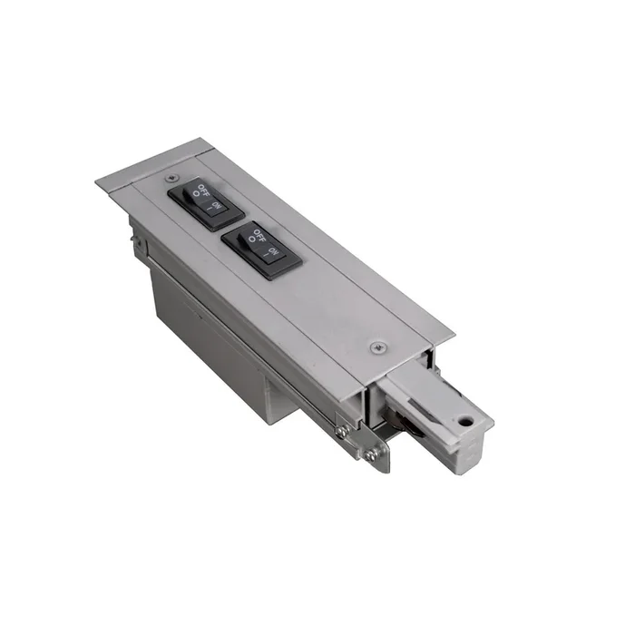 W.A.C. Lighting – WEDR-RT-7A-PT – Track Accessory – W Track – Platinum – WEDRRT7APT