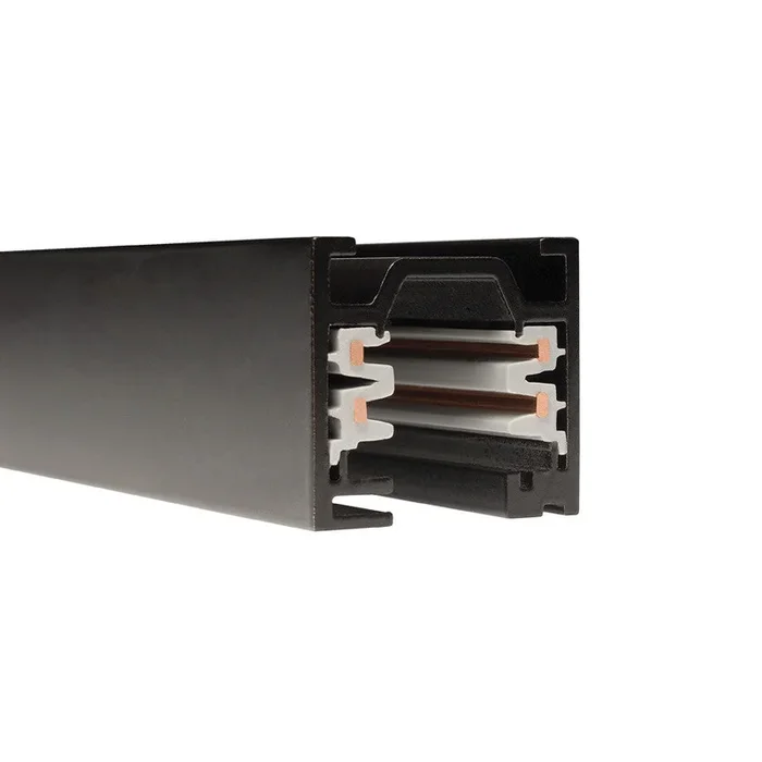 W.A.C. Lighting – WHT12-BK – Track Single Circuit – W Track – Black – WHT12BK
