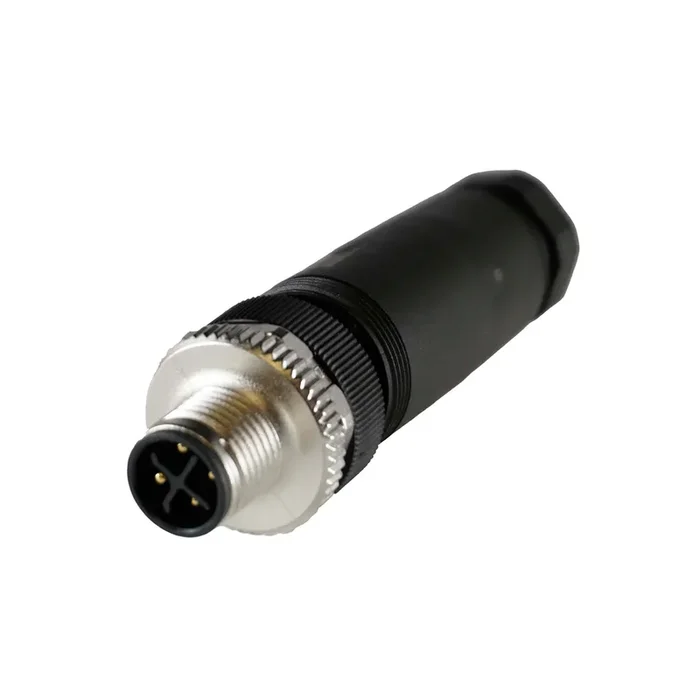 Waldmann M12 Connector 5-Pin Male 4-6mm For 24VDC Linura (336615M19)