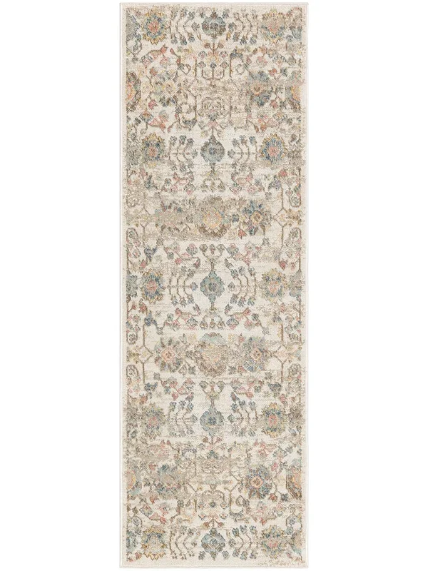 Washable Decor WSD14 Beige 2′ x 6′ Rug