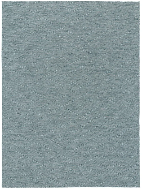 Washable Solutions WSL01 Aqua 8′ x 10′ Rug