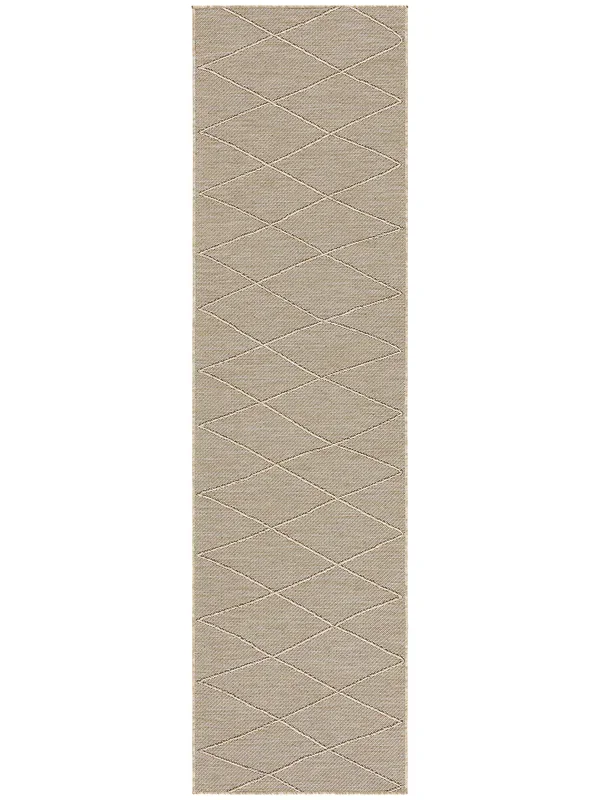 Washable Solutions WSL01 Natural 2’2″ x 8′ Rug