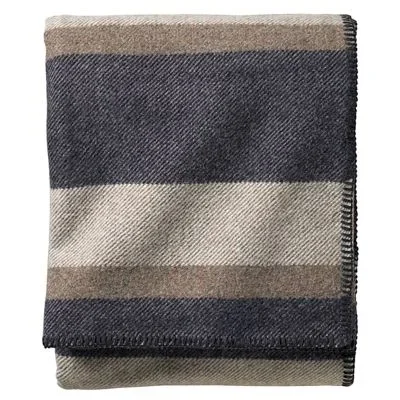 Washable Wool Stripe Blanket – Modern Bedroom Furniture – Room & Board