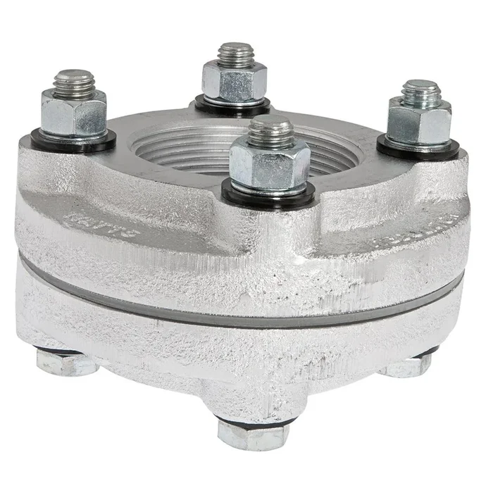Watts 3200 2 2 In Dielectric Flanged Pipe Fitting, Iron Pipe Thread To Iron Pipe Thread Connection