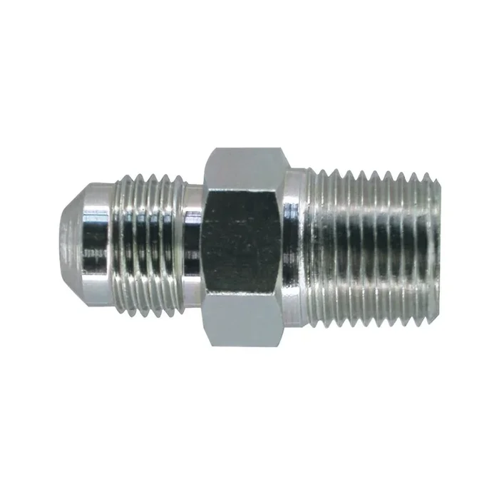 Watts 90-3041R 5/8 IN OD Flare x 3/4 IN MIP Tapped 1/2 IN FIP Gas Flare Fitting