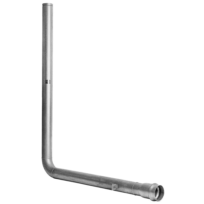 Watts SS 2.5 TR TXG 4X6 4 Ft X 6 SS Transition Riser, 2.5 IN MNPT X Groove