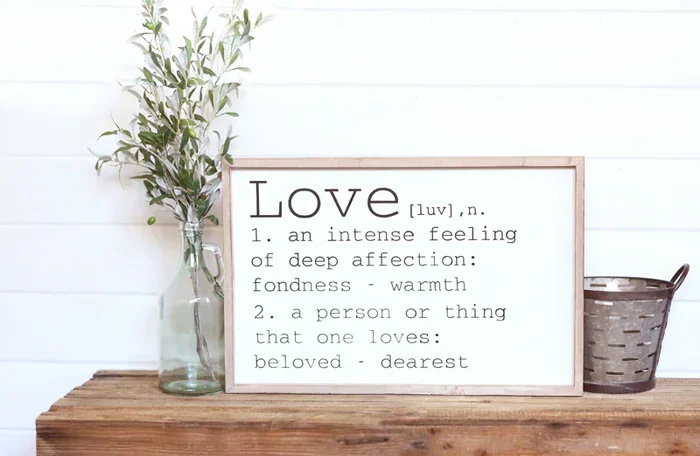 Wooden Love Sign | Wall Decor – Decor Steals