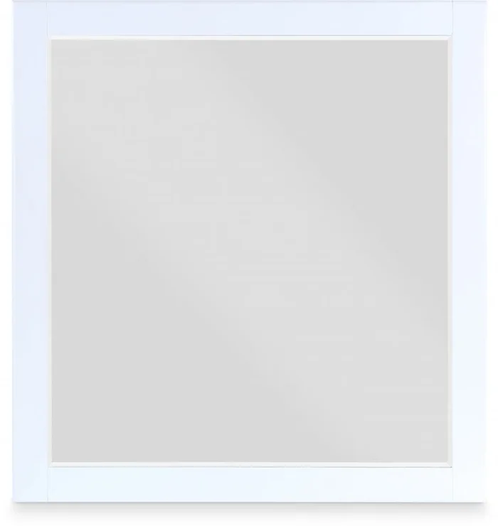 Zayne Wood Veneer Framed Mirror