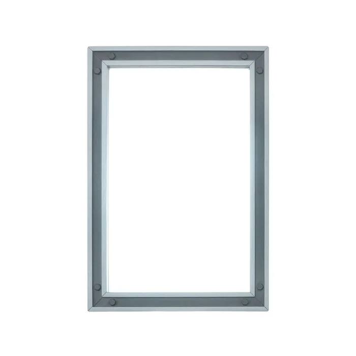 Ziva 22 in W x 32 in H Mirror with Black Metal Inlay