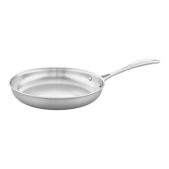 ZWILLING 10″ Stainless Steel Fry Pan, Spirit 3-Ply Series