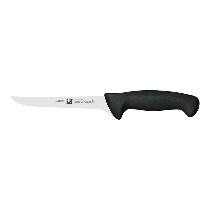ZWILLING 6″ Boning Knife – Black Handle, TWIN Master Series